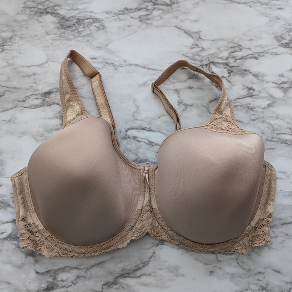 Wacoal Women's Basic Benefits Contour Lace Bra 853290 size 36DD - Picture 2 of 5